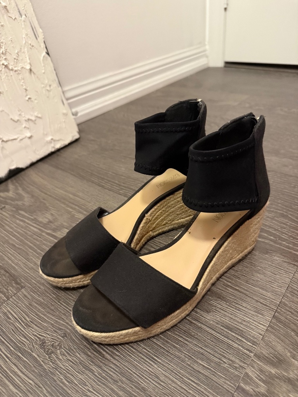 Expression Espadrille wedge heels